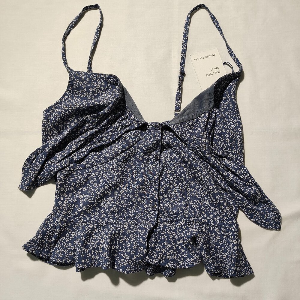 NWT Japna Women's Crop Top Adjustable‎ Straps